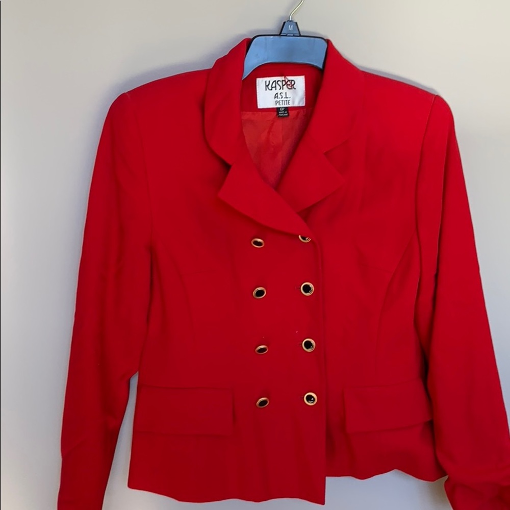 Double breasted jacket